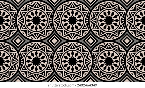 Abstract seamless pattern, ethnic background, simple style - great for textiles, banners, wallpapers, wrapping. Vector design, not AI, illustrat3.