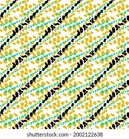 abstract seamless pattern ethnic   with colorful shapes. vector illustration