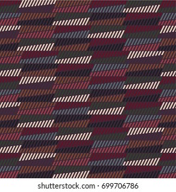 Abstract seamless pattern with ethnic elements. Can be used for the design of textiles, fabrics, wallpapers and backgrounds