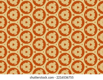 Abstract seamless pattern, Seamless ethnic oriental pattern traditional, design for interior,wallpaper,fabric,curtain,carpet,clothing,Batik,background , Seamless  illustration, Embroidery style.
