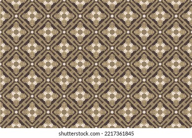 Resumen de patrón sin fisuras, Patrón oriental étnico sin soldadura tradicional, diseño para el interior, papel de pared, tela, cortina, alfombra, ropa, Batik, fondo, ilustración sin costura, estilo bordado.