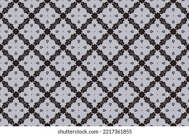 Resumen de patrón sin fisuras, Patrón oriental étnico sin soldadura tradicional, diseño para el interior, papel de pared, tela, cortina, alfombra, ropa, Batik, fondo, ilustración sin costura, estilo bordado.