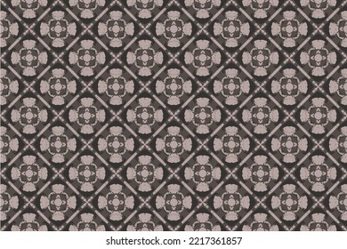 Abstract seamless pattern, Seamless ethnic oriental pattern traditional, design for interior,wallpaper,fabric,curtain,carpet,clothing,Batik,background , Seamless  illustration, Embroidery style.