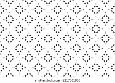 Abstract seamless pattern, Seamless ethnic oriental pattern traditional, design for interior,wallpaper,fabric,curtain,carpet,clothing,Batik,background , Seamless  illustration, Embroidery style.