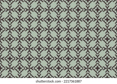 Abstract seamless pattern, Seamless ethnic oriental pattern traditional, design for interior,wallpaper,fabric,curtain,carpet,clothing,Batik,background , Seamless  illustration, Embroidery style.
