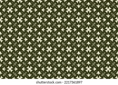 Abstrakte nahtlose Muster, Nahtlose ethnisch-orientalische Muster traditionell, Design für die Inneneinrichtung, Tapeten, Stoffe, Vorhang, Teppich, Kleidung, Batik, Hintergrund, Nahtlose Illustration, Stickereistil.
