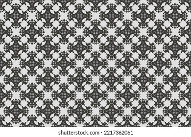 Abstract seamless pattern, Seamless ethnic oriental pattern traditional, design for interior,wallpaper,fabric,curtain,carpet,clothing,Batik,background , Seamless  illustration, Embroidery style.