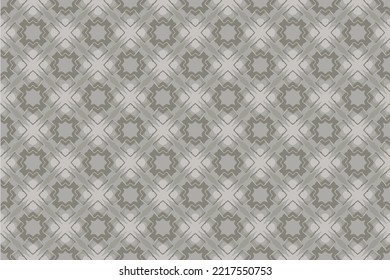 Abstrakte nahtlose Muster, Nahtlose ethnisch-orientalische Muster traditionell, Design für die Inneneinrichtung, Tapeten, Stoffe, Vorhang, Teppich, Kleidung, Batik, Hintergrund, Nahtlose Illustration, Stickereistil.