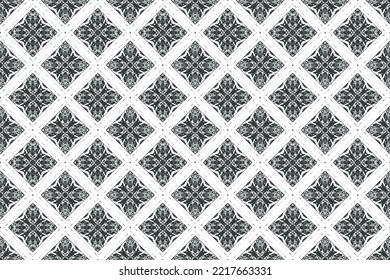 Abstract seamless pattern, Seamless ethnic oriental pattern traditional, design for interior,wallpaper,fabric,curtain,carpet,clothing,Batik,background , Seamless  illustration, Embroidery style.