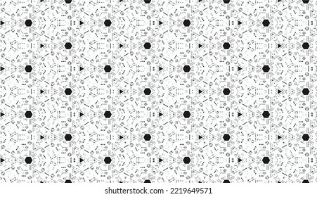 Abstract seamless pattern, Seamless ethnic oriental pattern traditional, design for interior,wallpaper,fabric,curtain,carpet,clothing,Batik,background , Seamless  illustration, Embroidery style.