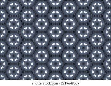 Abstract seamless pattern, Seamless ethnic oriental pattern traditional, design for interior,wallpaper,fabric,curtain,carpet,clothing,Batik,background , Seamless  illustration, Embroidery style.
