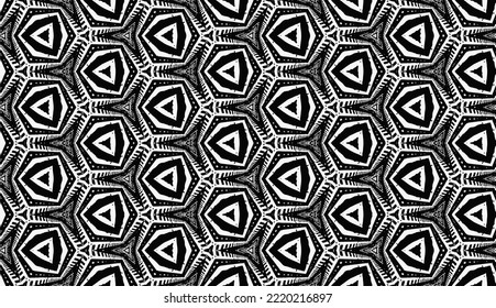 Abstract seamless pattern, Seamless ethnic oriental pattern traditional, design for interior,wallpaper,fabric,curtain,carpet,clothing,Batik,background , Seamless  illustration, Embroidery style.