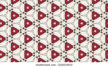 Abstract seamless pattern, Seamless ethnic oriental pattern traditional, design for interior,wallpaper,fabric,curtain,carpet,clothing,Batik,background , Seamless  illustration, Embroidery style.