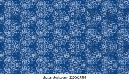 Abstract seamless pattern, Seamless ethnic oriental pattern traditional, design for interior,wallpaper,fabric,curtain,carpet,clothing,Batik,background , Seamless  illustration, Embroidery style.