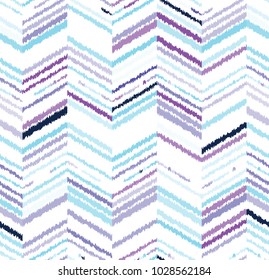 Abstract seamless pattern in ethnic style. Warm fabric.