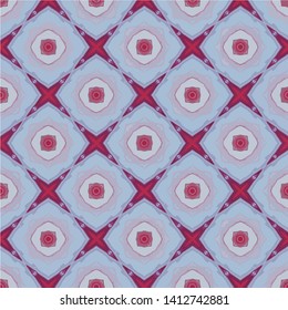 Abstract seamless pattern in ethnic traditional style. Abstract vintage pattern with decorative pattern oriental style