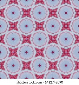Abstract seamless pattern in ethnic traditional style. Abstract vintage pattern with decorative pattern oriental style