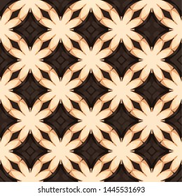 Abstract seamless pattern in ethnic traditional style. Abstract vintage pattern with decorative pattern oriental style
