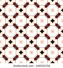 Abstract seamless pattern in ethnic traditional style. Abstract vintage pattern with decorative pattern oriental style