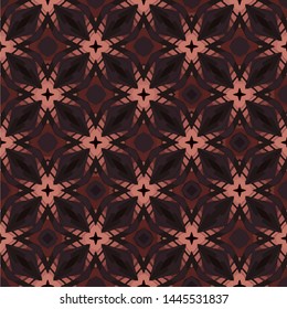 Abstract seamless pattern in ethnic traditional style. Abstract vintage pattern with decorative pattern oriental style
