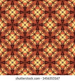 Abstract seamless pattern in ethnic traditional style. Abstract vintage pattern with decorative pattern oriental style
