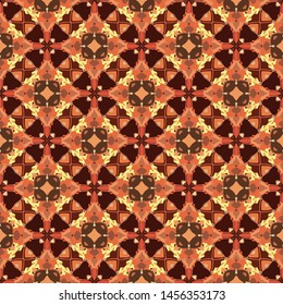 Abstract seamless pattern in ethnic traditional style. Abstract vintage pattern with decorative pattern oriental style