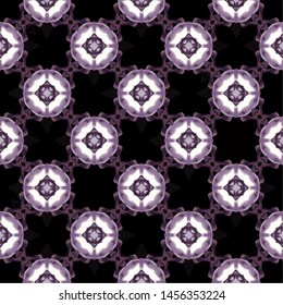 Abstract seamless pattern in ethnic traditional style. Abstract vintage pattern with decorative pattern oriental style