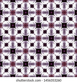 Abstract seamless pattern in ethnic traditional style. Abstract vintage pattern with decorative pattern oriental style