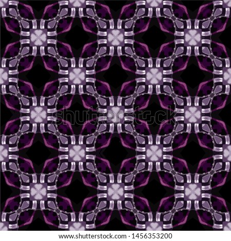 Abstract seamless pattern in ethnic traditional style. Abstract vintage pattern with decorative pattern oriental style
