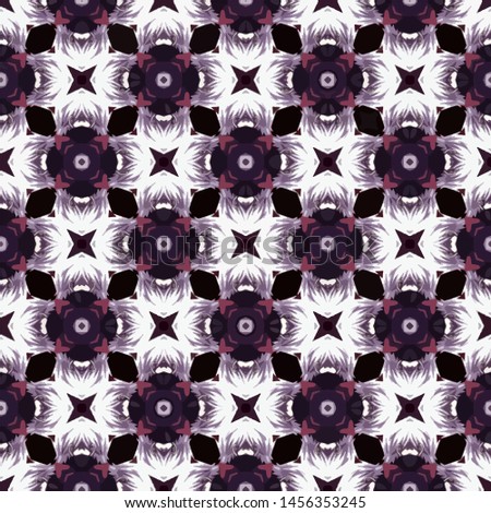 Abstract seamless pattern in ethnic traditional style. Abstract vintage pattern with decorative pattern oriental style