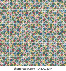 Abstract seamless pattern for fabric print, background, wallpaper. Vector illustration