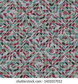 Abstract seamless pattern for fabric print, background, wallpaper. Vector illustration