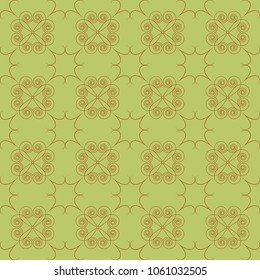 Abstract seamless pattern. Fashion graphic background design. Modern stylish abstract texture. Design colorful template for prints, textile, wrapping, wallpaper, website, etc. Vector illustration