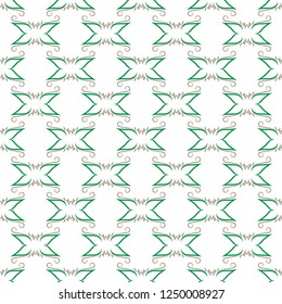 Abstract seamless pattern. Fashion graphic background design. Modern stylish abstract texture. Colorful floral template for prints, textiles, wrapping, wallpaper, website. Vector illustration
