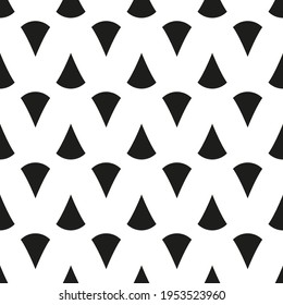 Resumen de un patrón impecable. Diseño gráfico de moda. Textura moderna y elegante. Plantilla monocroma moderna para impresiones, textiles, envoltura, papel pintado, tarjeta, pancarta, negocios, etc. Ilustración vectorial