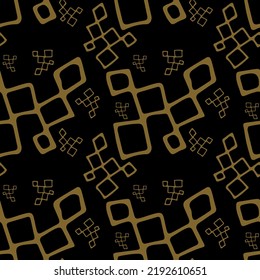 Abstract seamless pattern. Fashionable graphics. Seamless pattern. Design of fabric, dresses, bed linen, wrapping paper. Paper wrapping pattern, fabric prints, wallpaper decor.