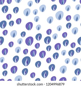 Abstract Seamless Pattern is figures made of different color. For your design. Vector.