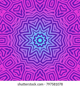 Abstract seamless pattern from flowing lines. Dynamic background maze. Graphic pattern for the ceiling, floor and walls.