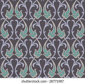 abstract seamless pattern in four colors