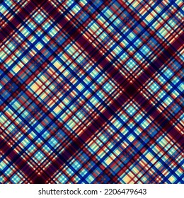 Abstract seamless pattern. Futuristic blur plaid.
