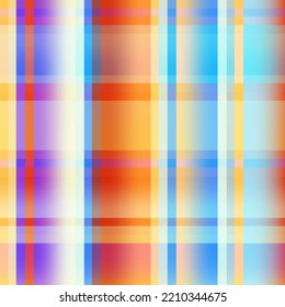 Abstract seamless pattern. Futuristic blur plaid.