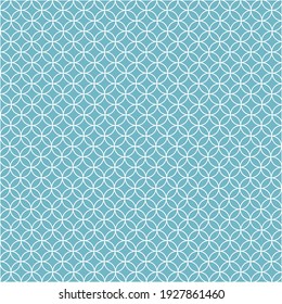 Abstract seamless pattern, geometric background made from circles, repeating elements, wallpaper