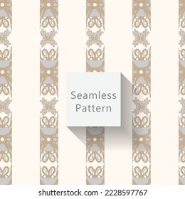 Abstract seamless pattern with geometric pattern. background, wallpaper, home textile digital vector and flower shaped pattern new. the design can be used for all purposes