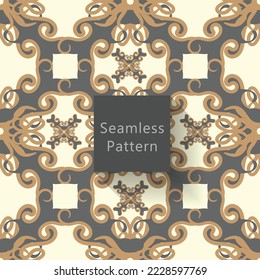 Abstract seamless pattern with geometric pattern. background, wallpaper, home textile digital vector and flower shaped pattern new. the design can be used for all purposes
