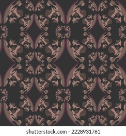 Abstract seamless pattern with geometric pattern. background, wallpaper, home textile digital vector and flower shaped pattern new