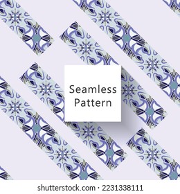 Abstract seamless pattern with geometric pattern. background, wallpaper, home textile digital vector and flower shaped pattern new