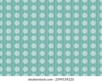 Abstract Seamless Pattern with Geometric Circles in white and Blue