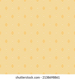 Resumen de un patrón sin fisuras con formas geométricas de color. Fondo amarillo