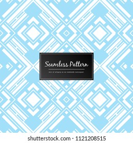 Abstract seamless pattern geometric design background