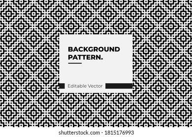 abstract seamless pattern geometric design vector black and white for advertisements, brochures, and magazines